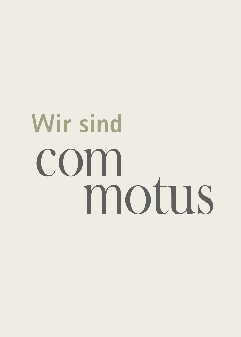 Wir sind com motus